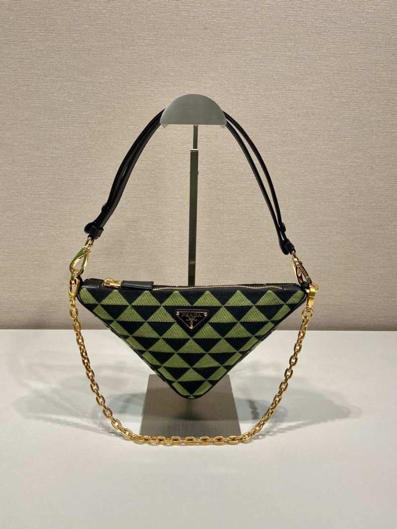 Pra*a triangle pouch